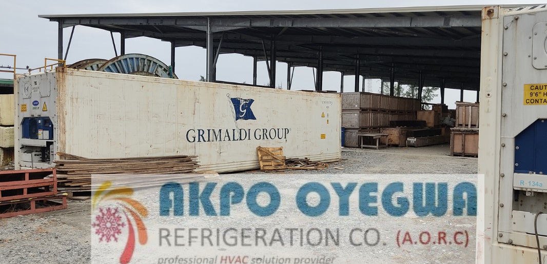 40 feet Reefer Container price in Nigeria by Akpo Oyegwa Refrigeration Company