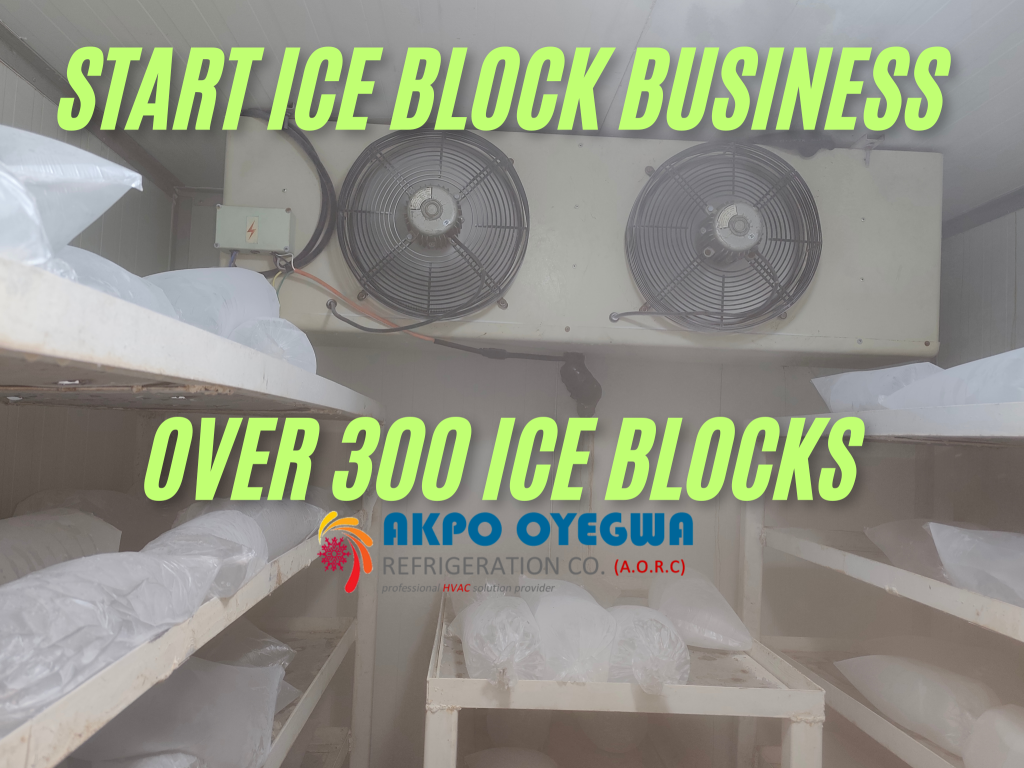 Start Ice Block Business in Nigeria. Solar ice block making machine. Cold Room. Akpo Oyegwa Refrigeration Company (1)