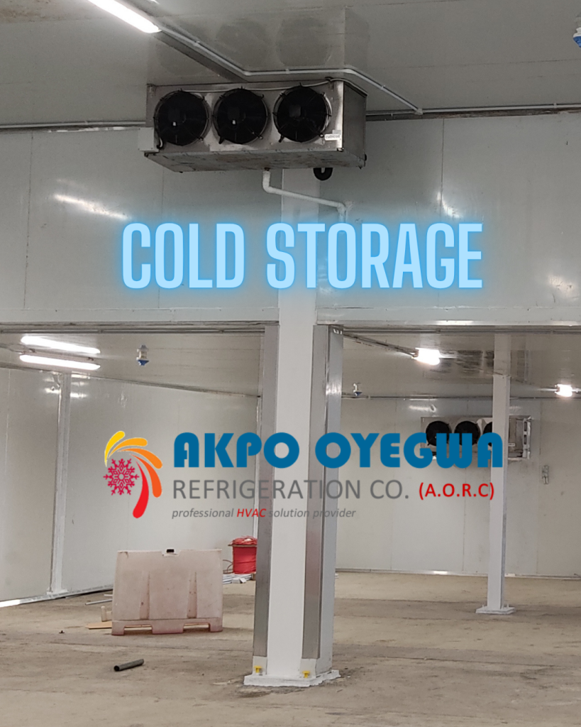 What is a cold room, Buy Cold Room, Solar Cold room in Nigeria, Ice Block Making Machine, Blast Freezer, Cold Storage, Akpo Oyegwa Refrigeration Company