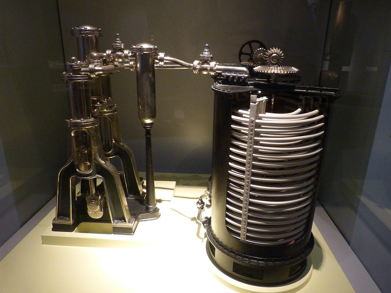 Linde compression refrigeration machine, 1929